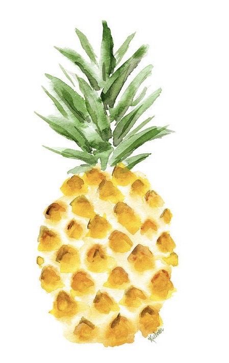 Hawaii Kitchen, Pineapple Watercolor, Watercolor Pineapple, Watercolor Paintings For Beginners, Watercolor Fruit, Watercolour Inspiration, Watercolor Paintings Easy, Watercolor Art Lessons, Watercolor Paintings Tutorials