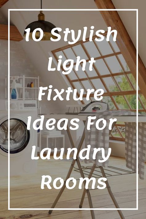 Discover 10 stylish light fixture ideas to brighten up your laundry room space. Light up your laundry routine with these creative and trendy lighting options. Whether you prefer sleek modern designs or cozy farmhouse styles, there's a perfect light fixture for every laundry room aesthetic. Upgrade your space with these innovative lighting solutions that will make doing laundry a more pleasant task. Say goodbye to dimly lit rooms and hello to a well-lit and chic laundry area that you'll love spen Mudroom Ceiling Lights, Chandelier In Laundry Room, Laundry Room With Chandelier, Utility Lighting Ideas, Laundry Room Ceiling Light Ideas, Light Fixtures For Laundry Room, Laundry Room Lighting Ideas Farmhouse, Light For Laundry Room, Laundry Lighting Ideas