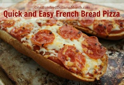 Easy French Bread, Homemade Pizza Dough Recipe, French Bread Loaf, Pizza Homemade, French Bread Pizza, Pizza Dough Recipe, Bread Pizza, Homemade Pizza Dough, Pizza Recipes Homemade