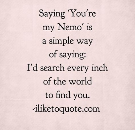 Friend Contract, Nemo Quotes, Note Jar, Deep Quotes That Make You Think, Good Tattoo Quotes, Disney Movie Quotes, Quotes Disney, Old Quotes, Finding Nemo