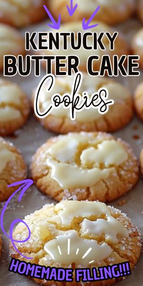 Kentucky Butter Cake Cookies Butter Crisco Cookies, Kentucky Butter Cake Cookies Recipe, Kentucky Butter Cookies, Kentucky Butter Cake Cookies, Crisco Cookies, Butter Cake Cookies, Easy Holiday Cookies, Cookie Glaze, Cake Batter Cookies