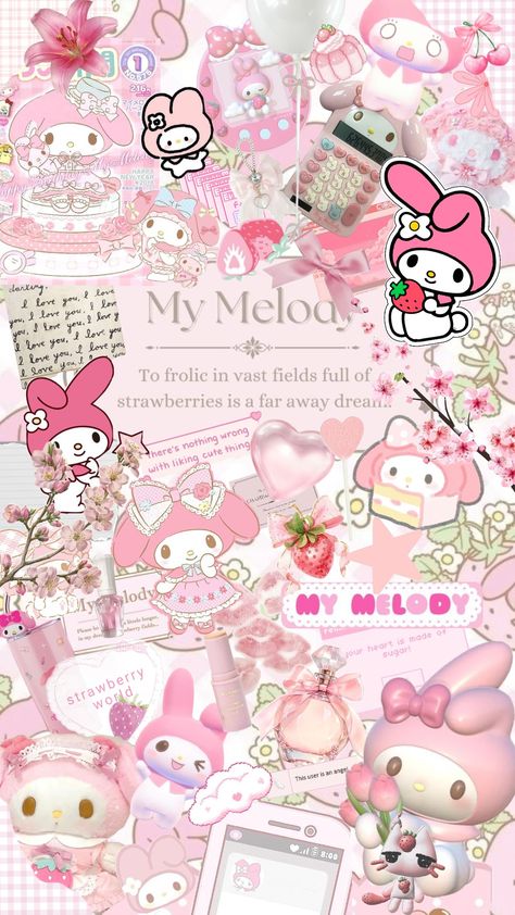 my melody 🩷 #mymelody #mymelodysanrio #sanrio #pink #softpink #cute #kawaii #viral Wallpaper Backgrounds My Melody, Iphone Wallpaper My Melody, Cute My Melody And Kuromi Wallpaper, Cute My Melody Icons, Aesthetic My Melody Wallpaper, My Melody Pfp Aesthetic, My Melody Wallpaper Ipad, Mymelody Wallpapers, Cute My Melody Wallpaper