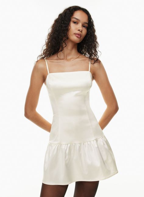 My Bag | Aritzia CA Short White Dress, Bridal Wardrobe, Party 2023, Aritzia Dress, Tango Dress, Sheer Tights, White Short Dress, Blazer Shirt, Dreamy Dress