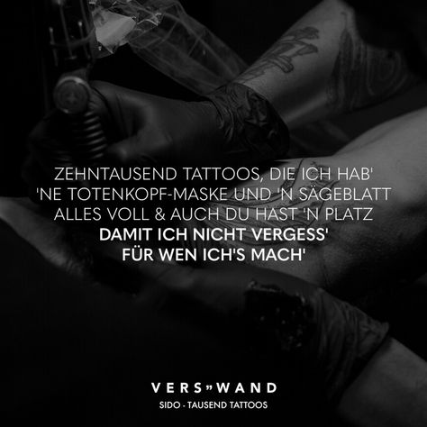 Sido ~ Tausend Tettoos Yogi Tattoo, Attitude Motivation, Good Meaning, Rap Quotes, Skull Mask, I Am Done, Visual Statements, Saw Blade, Love Tattoos