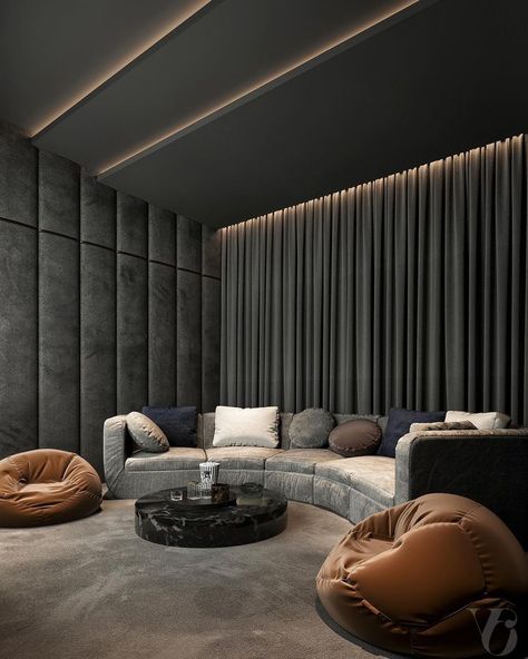 Cinema Room Design, Home Theatre Design, Cinema Rooms, Movie Theater Room, Sala Cinema, Home Theater Room Design, Home Theater Ideas, Karaoke Room, Theater Room Design