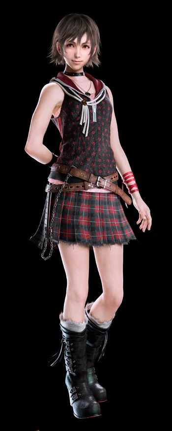 Iris Amicitia | Final Fantasy Wiki | Fandom Iris Amicitia, Short Dark Brown Hair, Final Fantasy Art, Boating Outfit, Final Fantasy Xv, Fantasy Series, Book Ideas, Fantasy World, Final Fantasy