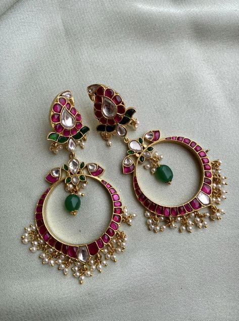 Kundan earrings