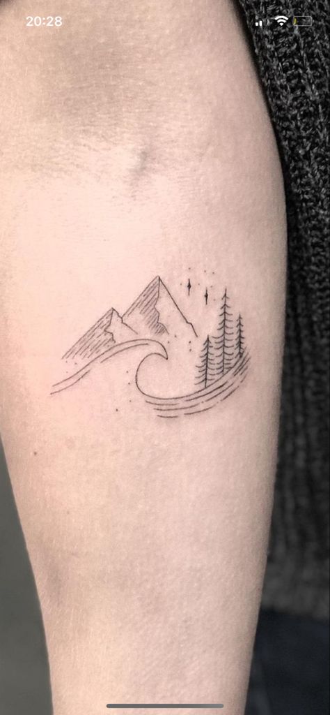 Wa State Tattoo, Simple Tattoos Collar Bone, Tofino Tattoo, Vancouver Tattoo Ideas, Vancouver Island Tattoo, British Columbia Tattoo, Washington State Tattoo, Washington State Tattoos, Bc Tattoo