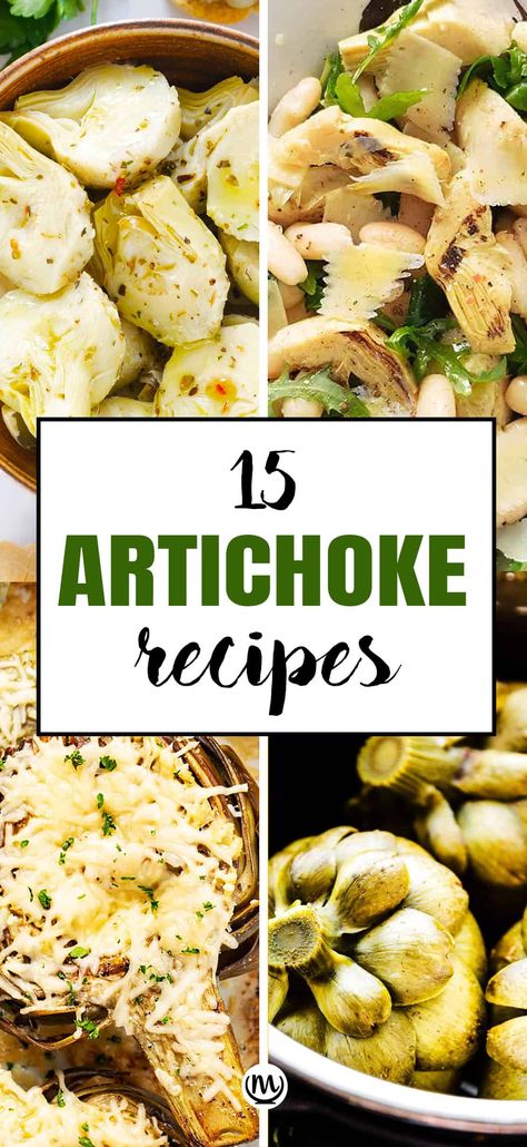 Appetizer Recipes Artichoke, Smashed Artichoke Hearts With Lemon Caper, Artichoke Dinner Recipes Healthy, Artichoke In Oil Recipes, Cooking With Artichokes, Artichoke Meals Dinners, What To Do With Artichoke Hearts, Jar Artichoke Hearts Recipes, Cabbage And Artichoke Recipes