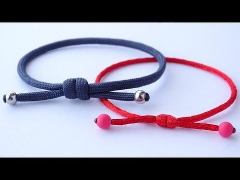 Square knot bracelets