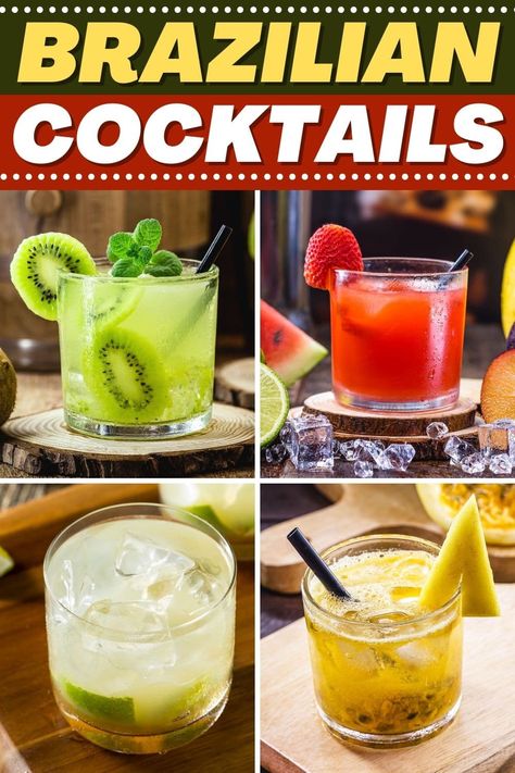 Brazilian Capriana, Brazilian Alcoholic Drink, Brazilian Drinks Alcohol, Brazilian Cocktail Recipe, South American Cocktails, South American Drinks, Brazilian Dishes Popular, Brazilian Mojito, Brazil Cocktail