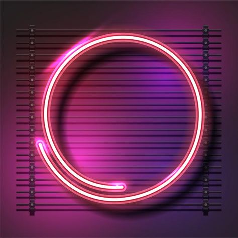 Neon Background Dp Size, Neon Banner, Neon Tube Lights, Banner Frame, Social Media Icons Vector, Frame Circle, Broken Screen Wallpaper, Photo Frame Wallpaper, Happy Birthday Template