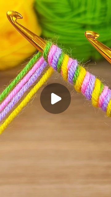 2.1M views · 37K likes | Sevil Topal on Instagram: "Fantastic!!. You will love this 4-color beauty. do together #crochet #knitting" Great Crochet Gifts, Crochet New Ideas, How To Crochet Videos, Useful Crochet Projects Ideas, Crochet With Macrame Cord, New Crafts For 2024, Crochet Ideas For Beginners Step By Step, Double Yarn Crochet, What To Do With Yarn