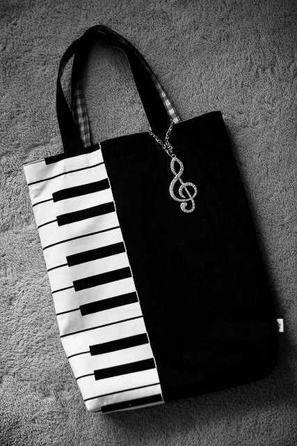 Teal Purse, Music Bag, Sac Tote Bag, Sacs Tote Bags, Bags Sewing, Bags Diy, Piano Keyboard, Piano Keys, Bags Handmade