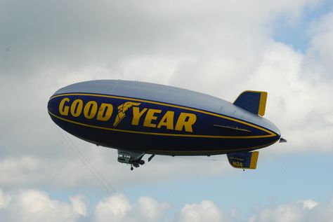 Up, up, and away! Nasa Houston, Houston We Have A Problem, Airship Balloon, Goodyear Blimp, Zeppelin Airship, The Last Ride, Rock Identification, Goodyear Tires, Cotton Bowl