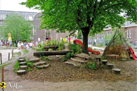 Natural Play Spaces, Outdoor Play Space, Outdoor Learning Spaces, Outdoor Play Spaces, Play Garden, Outdoor Play Areas, Outdoor Play Area, Sensory Garden, Kids Outdoor Play