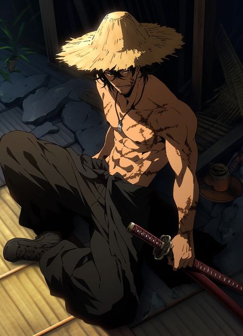 Samurai Anime Character, Black Samurai Character Design, Yasuke Black Samurai Anime, Afro Samurai Concept Art, Cowboy Anime, Wandering Samurai Character Art, Samurai Concept, Disney Character Drawing, Anime Picture Hd