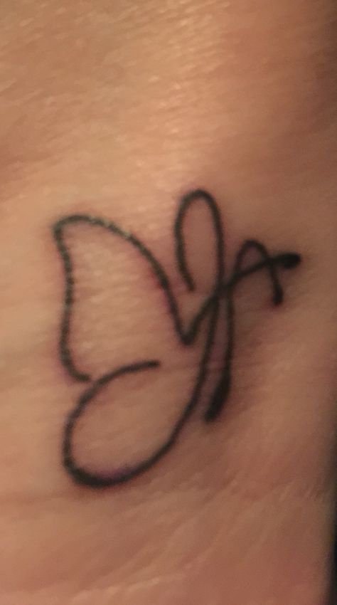 Love! Has letters J and an A for my daughter and myself! This is my wrist! J And A Tattoo, A And J Tattoo, A And J Letters Love, Letter J Tattoo, V Letter Tattoo, Letters J, Aztec Warrior Tattoo, Small Hummingbird Tattoo, Secret Tattoo