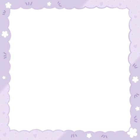 Purple Border Frame, Book Illustration Layout, Writing Paper Template, Memo Pad Design, Note Writing Paper, Scrapbook Printing, Cute Frames, Paper Background Texture, Cute Notes