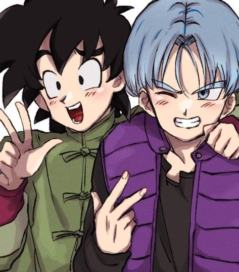 Trunks Y Goten, Dbz Trunks, Dragon Ball Fanart, Trunks Dbz, Goten Y Trunks, Dragon Ball Super Art, Dragon Ball Image, Anime Dragon Ball Goku, Dragon Balls