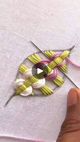 237K views · 2.3K reactions | Beautiful leaf hand embroidery design #love #needlework #stitch #embroidery #3d #design #new #handmade | Hand Embroidery Teaching | Hand Embroidery Teaching · Original audio 3d Flower Embroidery Design, Leaves Stitch Embroidery, Leaf Stiching Embroidery Design, 3d Plant Embroidery, Flower Petal Embroidery Stitch, Embroidery 3d, Embroidery Lessons, Hand Embroidery Design, Leaf Art