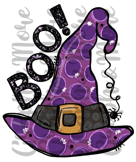 Hat Png, Halloween Rocks, Witches Hat, Halloween Witch Hat, Halloween Cards, Witch Hat, Software Design, Halloween Crafts, Digital Image