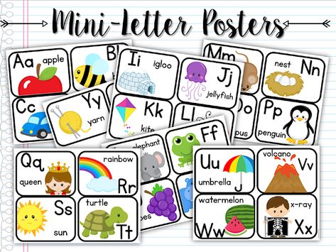 Painted Classroom Walls, Painted Classroom, Alphabet Wall Cards, Word Wall Letters, Alphabet Recognition, Preschool Classroom Decor, Toddler Classroom, Word Wall Cards, Preschool Literacy