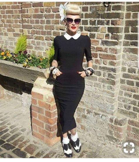 Rockabilly Fashion Outfits, Psychobilly Fashion, Mode Rockabilly, Rockabilly Baby, Rockabilly Looks, Pinup Fashion, Rockabilly Girl, Rockabilly Outfits, Goodwood Revival