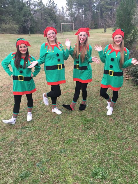 Elf Day At School Outfit, Elves Outfit, Elf Costume Diy, Diy Christmas Elf Costume, Elves Costume Christmas, Christmas Elf Cosplay, Christmas Elf Costume Diy, Elf Costume For Dolls, Diy Elf Costume