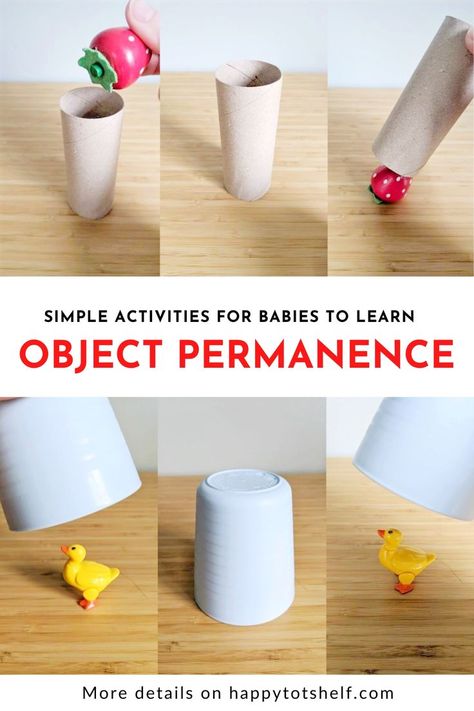 Easy Activities for Babies to Learn about Object Permanence Literacy For Infants, Activities For Babies, Object Permanence, Early Learning Activities, Baby Learning Activities, Preschool Lesson Plans, Easy Activities, Preschool Lessons, Cognitive Development