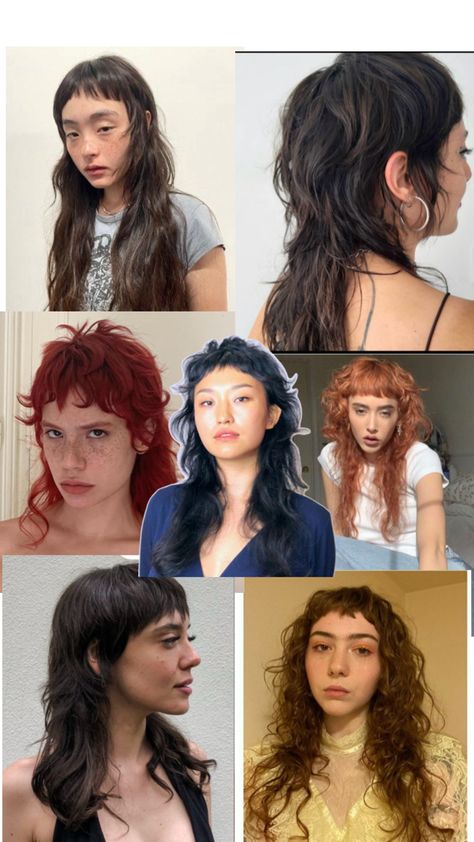 Mullet Haircut Woman, Mane Hair, Cute Hair Colors, Hair Tint, Really Short Hair, Fairy Hair, Birthday Hair, Hair Inspiration Short, Haircuts For Curly Hair