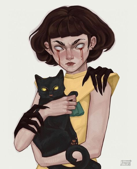 Katya в Instagram: «1/6 Just Fran! . . . @killmondaygames #art #artwork #fran_bow #digitalillustration #franbow #digitalart #digitaldrawing #illustration…» Franbow Fanart, Fran Bow Tattoo, Fran Bow Fanart, Fran Bow, Bow Art, Little Misfortune, Desenhos Gravity Falls, Illustrator Drawing, Bow Tattoo