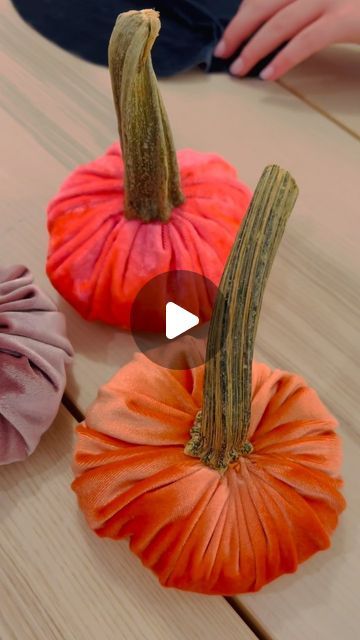 @makemodernstudio on Instagram: "It’s pumpkin season! These velvet pumpkins are paired with natural dried stems in a range of vibrant colors. Join us for a workshop in Darien or Greenwich: 10/19  7:30-9pm ADULTS 10/25  4-5pm GRADES 3-5  #velvetpumpkins #pumpkins #fallcrafts" How To Make A Stuffed Pumpkin, Pumpkin Stem, Button Eyes, Velvet Pumpkins, Pumpkin Season, Diy Pumpkin, Pumpkin Seasoning, Pumpkin Design, Pumpkin Decorating