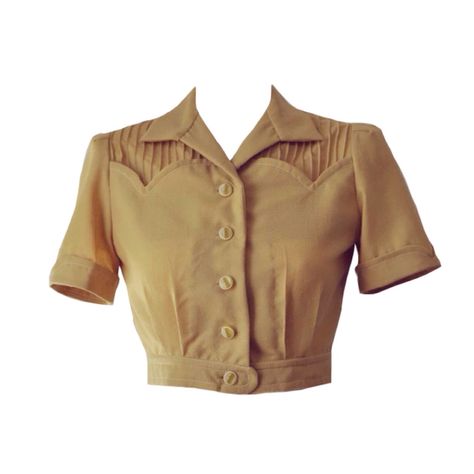 1940s Tops, Retro Outfits Dress, 40s Blouse, 1940s Women, 1940s Woman, 1940s Outfits, Diy Clothes Design, Fashion Top Outfits, Future Outfit