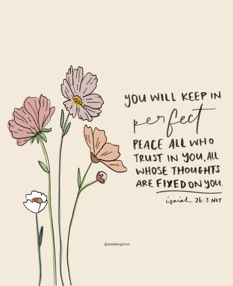 Isaiah 26:3✨ Scriptures For Kids, Worship Praise, Peace Scripture, Inspiration Wallpaper, Seek God, Isaiah 26, Jesus Is King, Perfect Peace, Study Scripture