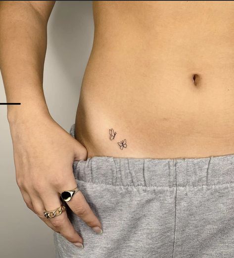 Secret Spots For Tattoos, Tiny Words Tattoo, Small Tattoo Hidden Placement, Subtle Tattoos For Women Placement, Tattoos Hidden Placement, Discreet Places For Tattoos, Subtle Places For Tattoos, Good Placement For Tattoos, Hip Placement Tattoo Small