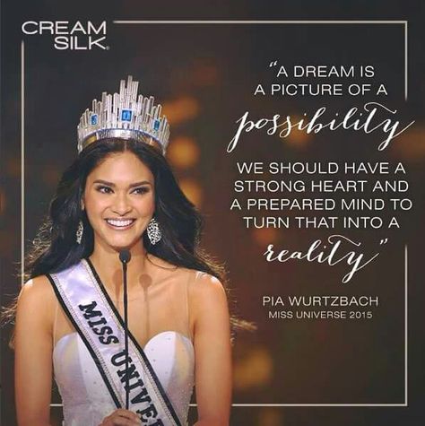 Best coronation speech of all time by #Pia alonzo wurtzbach at miss universe Phillipienes Pageantry Quotes, Beauty Queen Quotes, Pageant Quotes, Beauty Pageant Questions, Pia Alonzo Wurtzbach, Pageant Aesthetic, Pageant Questions, Pageant Tips, Pageant Coaching