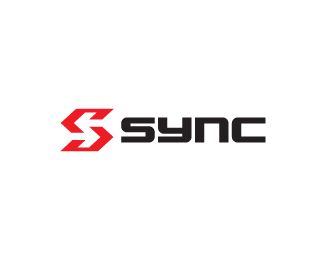 Sync Sync Logo, In Sync, Negative Space, Student Work, Gaming Logos, ? Logo, Logos