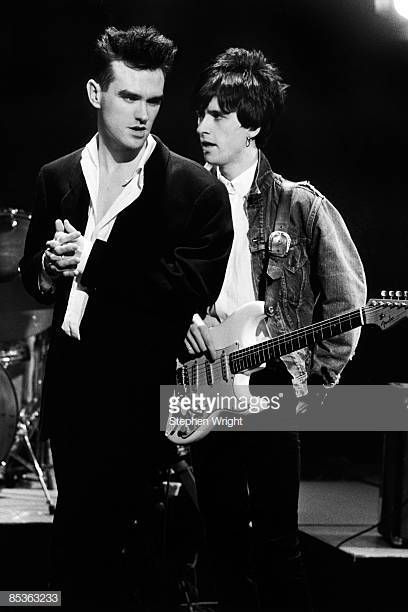 Photo of Johnny MARR and MORRISSEY and The Smiths Morrissey And Johnny Marr, Genius People, Andy Rourke, Jordan Country, The Smiths Morrissey, The Queen Is Dead, Johnny Marr, 80s Bands, Nina Simone