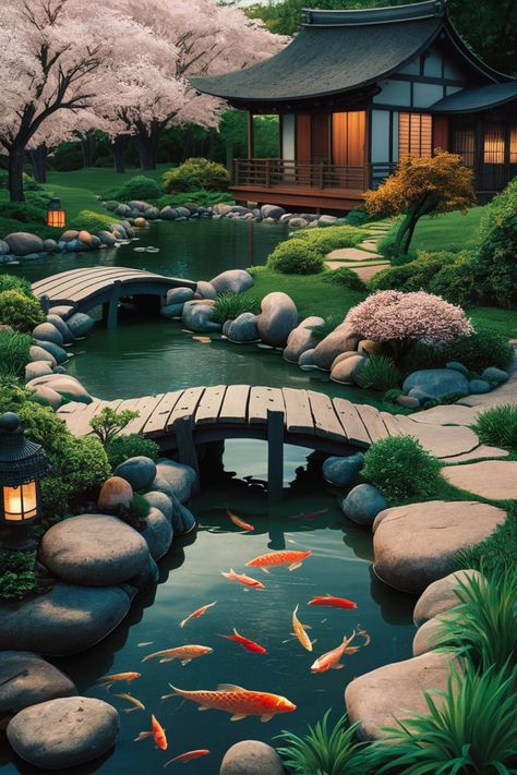 Discover the key elements that define the tranquil beauty of a Japanese garden with our curated list of essentials! 🏯🌿 From meticulously pruned bonsai trees to serene koi ponds, we've gathered the must-have features for creating your own peaceful oasis. Tap to explore our favorite elements and start planning your Zen-inspired garden retreat. What aspect of Japanese garden design resonates most with you? Share your thoughts below! 🌸 #JapaneseStyle #GardenDesign #ZenLiving Garden Retreat, Koi Ponds, Japanese Garden Design, 4 Elements, Bonsai Trees, Garden Pond, Koi Pond, Bonsai Tree, Ponds