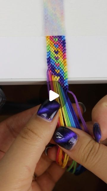 23K views · 2.5K likes | Masha Knots on Instagram: "Pretty sure this is my favourite reel I’ve ever made haha
⠀
Gorgeous “rainbow hearts” bracelet, tutorial out now!
⠀
❤️🧡💛💚💙💜
#friendshipbracelets" Masha Knots Bracelets, Masha Knots, Heart Friendship Bracelet, Hearts Bracelet, Rainbow Hearts, Rainbow Heart, Bracelet Tutorial, Heart Bracelet, Friendship Bracelet