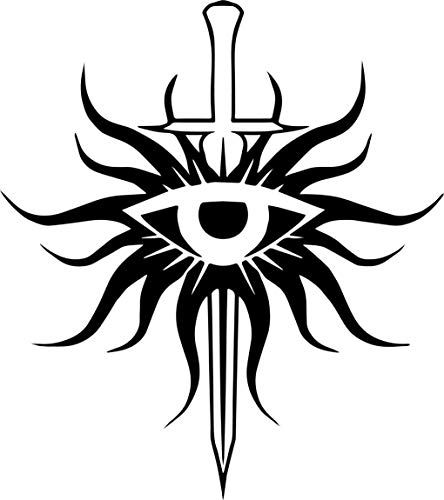 Cnc Designs, Dragon Age Characters, Cool Symbols, Scottish Ancestry, Dragon Age 3, Eye Logo, Dragon Age Origins, Tattoo Style Drawings, Dragon Age Inquisition