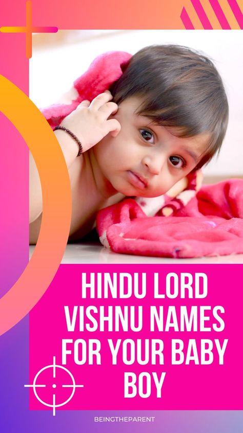 Indian Baby Boy -lord vishnu baby name Dress Petan, Tamil Baby Boy Names, Lord Vishnu Names, Unique Names With Meaning, Hindu Baby Boy Names, Hindu Names, Indian Baby Names, Boy Name Meanings, 4 Month Baby