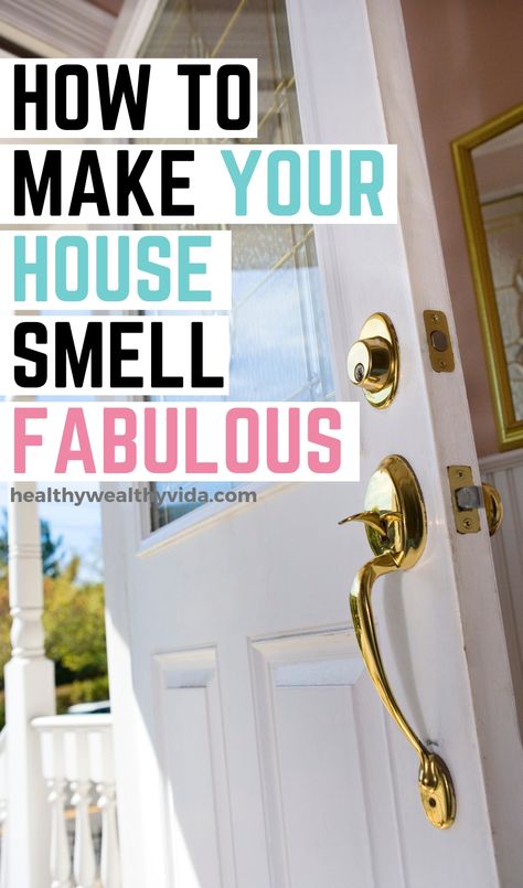 Fresh House Smell, Clean House Smell, Make Your House Smell Good, Skincare Secrets, Diy Air Freshener, House Smell Good, Easy Cleaning Hacks, Diy Cleaning Solution, Homemade Cleaning Solutions