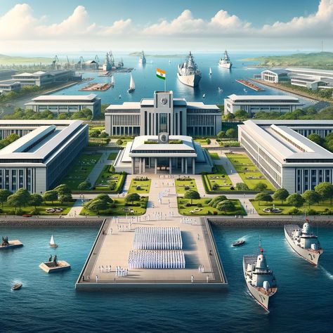 The Indian Naval Academy: The Cradle of Naval Leadership Indian Naval Academy, Army Lover, Indian Coast Guard, Indian Navy, Naval Academy, The Cradle, Building Ideas, Coast Guard, Kerala