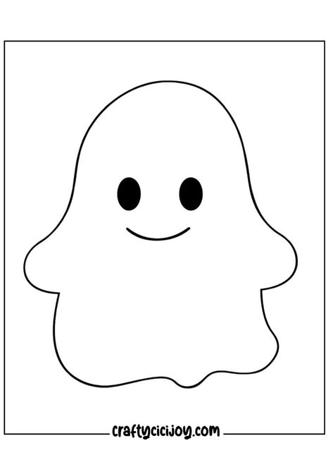 Unleash your creativity! Click the link above to find a collection of inspiring coloring pages and start coloring today! 😻💗 Ghost Print Out, Ghost Printable Free, Halloween Stencils Printables Free, Simple Colouring Pages, Halloween Coloring Pages Free Printable, Easy Halloween Designs, Ghost Outline, Ghost Coloring Pages, Ghost Coloring