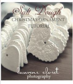 Salt Dough Christmas, Diy Gifts For Christmas, Salt Dough Christmas Ornaments, Salt Dough Crafts, Decorative Cookies, Homemade Clay, Salt Dough Ornaments, Dough Ornaments, Food Ornaments