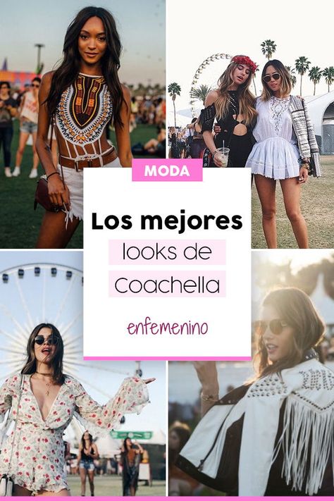 Repasamos algunos de los mejores #looks de #Coachella. Moda Coachella, Celebrities, Movie Posters, Film Posters