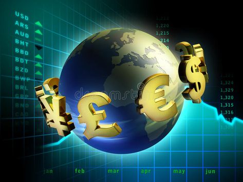 Currency world vector illustration Currency Symbol, Economic Analysis, Fundamental Analysis, Economic Systems, Free Webinar, Global Economy, Technical Analysis, Global Market, Zurich