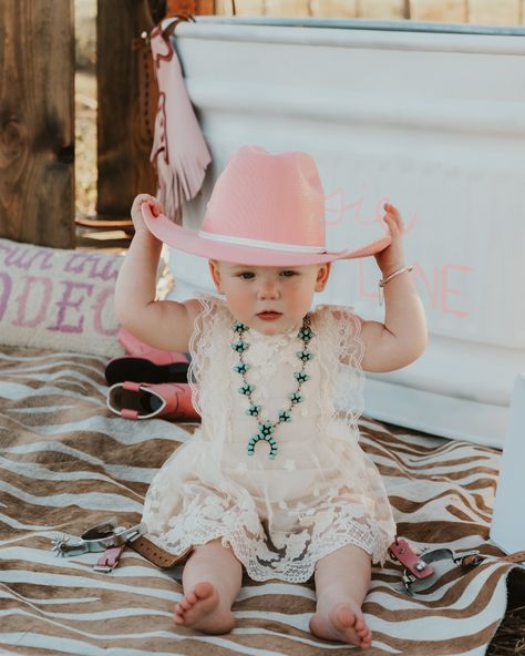 The pillow is accurate. She does in fact run this rodeo.😵‍💫💗🤠🎀🐴🤎 . . . Western Lifestyle | Western Fashion | Western Baby | Cowgirl | Cowgirl Life Pink Cowgirl Aesthetic, Toddler Cowgirl, Baby Cowgirl, Cowgirl Life, Girl Western, Aesthetic Baby, Western Baby, Western Babies, Western Lifestyle